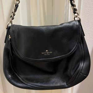 Vintage Black Kate Spade Leather Purse